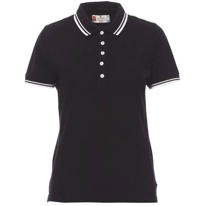 Polo PAYPER SKIPPER LADY, černá - bílá, XXL Polo PAYPER SKIPPER LADY, černá - bílá, XXL